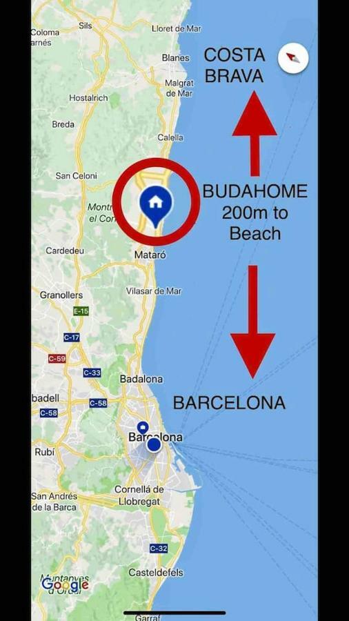 Espectacular Apartamento Cerca De Barcelona Con Free Wifi Canet De Mar Eksteriør billede